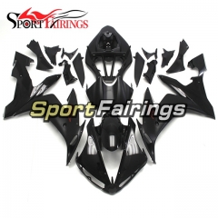Fairing Kit Fit For Yamaha YZF R1 2004 - 2006 - Shinny Black Flat Black with Red Decals