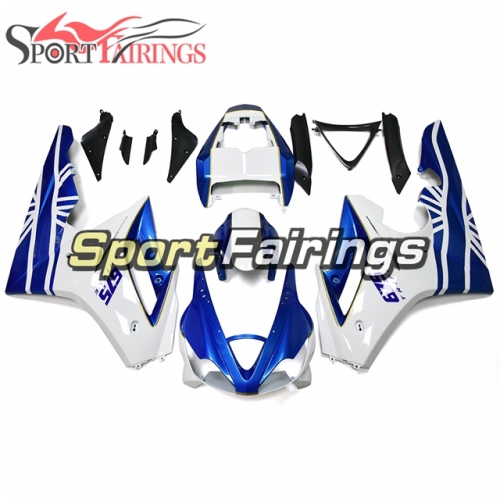 Fairing Kit Fit For Daytona675 2006 - 2008 -White Blue Gold