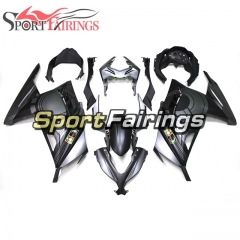 Full Fairing Kit Fit For Kawasaki EX300R Ninja 300 2013 2014 2015 - Matte Black Gray