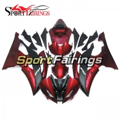 Fairing Kit Fit For Yamaha YZF R6 2008 - 2016 - Deep Red Black