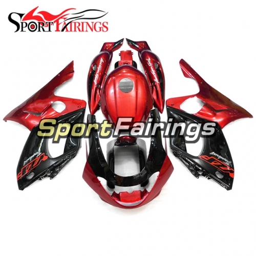 Fairing Kit Fit For Yamaha YZF600R Thundercat 1997 - 2007 - Black and Red