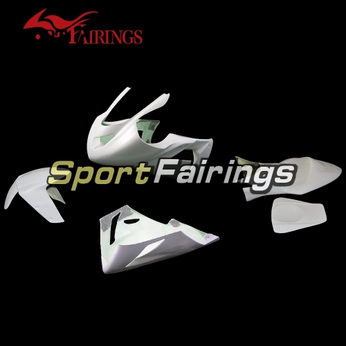 Unpainted Fiberglass Racing Fairing Kit Fit For Kawasaki ZX-10R 2004-2005 - Naked Fairings