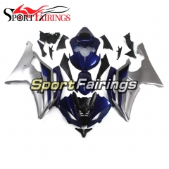Fairing Kit Fit For Yamaha YZF R6 2008 - 2016 - Blue Silver