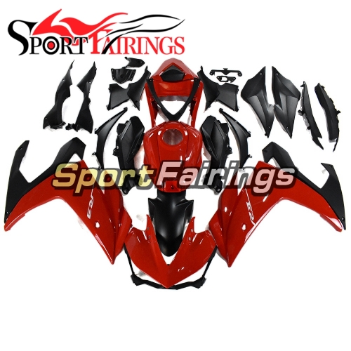 Fairing Kit Fit For Yamaha YZF R25 R3 2014 - 2018 - Candy Red and Black