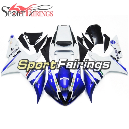 Fairing Kit Fit For Yamaha YZF R1 2002 2003 - White Blue