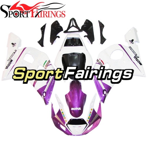 Fairing Kit Fit For Yamaha YZF R6 1998 - 2002 - Purple White