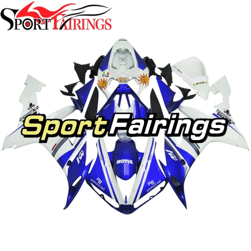 Fairing Kit Fit For Yamaha YZF R1 2004 - 2006 - Blue White