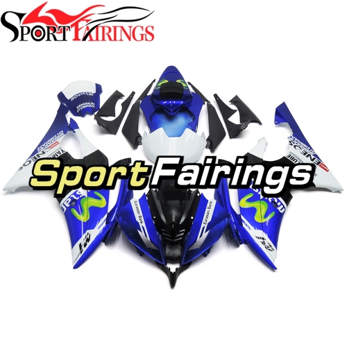 Fairing Kit Fit For Yamaha YZF R6 2008 - 2016 - Movistar Blue