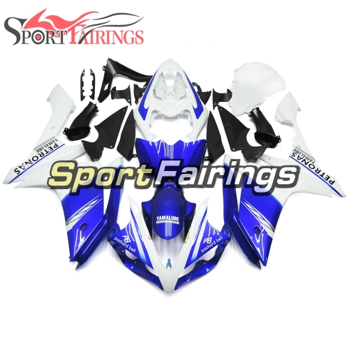 Fairing Kit Fit For Yamaha YZF R1 2007 2008 - Blue White