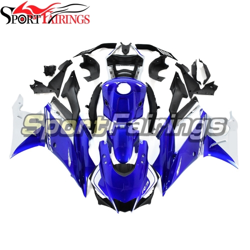 Fairing Kit Fit For Yamaha YZF R25 R3 2019 - 2020 - White Blue