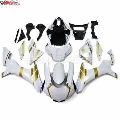 ABS Fairing Kit Fit For Yamaha YZF1000 R1 2015 - 2019 - Gold White
