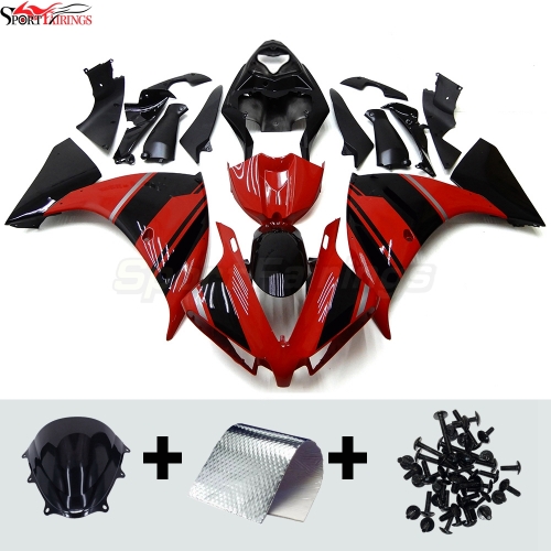 ABS Fairing Kit Fit For Yamaha YZF1000 R1 2012 - 2014 - Red Black