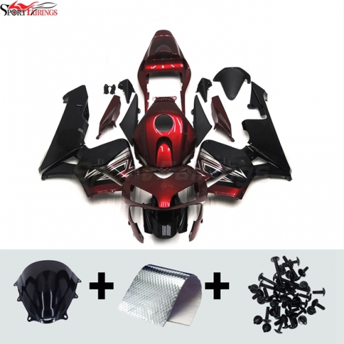 Fairing Kit fit for Honda CBR600RR 2003 - 2004 - Candy Red Black Grey