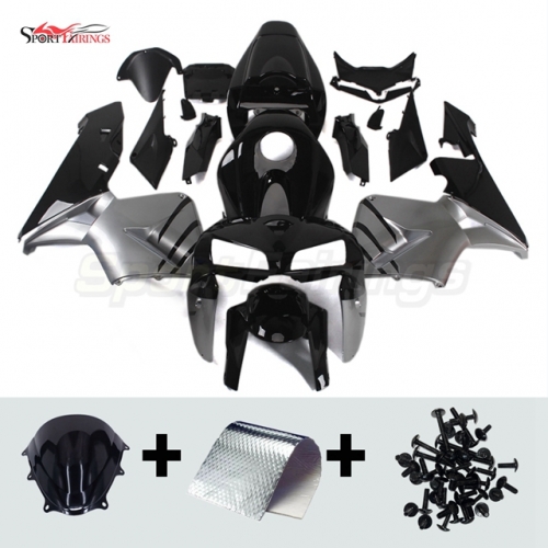 Fairing Kit fit for Honda CBR600RR 2005 - 2006 - Gloss Black Grey