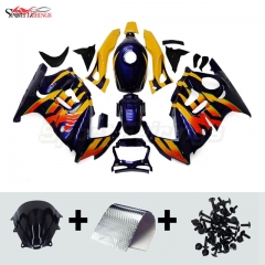 Fairing Kit fit for Honda CBR600F3 1997 - 1998 - Dark Blue Yellow Red