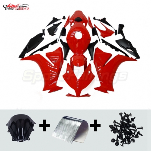 Fairing Kit fit for Honda CBR1000RR 2012 - 2016 - Red with Black Lower