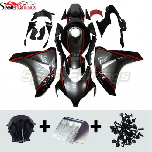 Fairing Kit fit for Honda CBR1000RR 2008 - 2011 - Grey Red