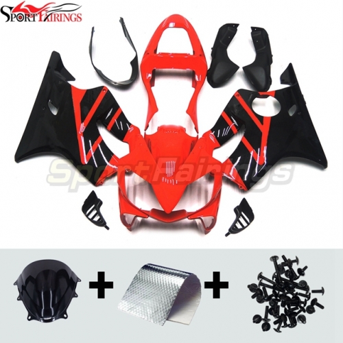 Fairing Kit fit for Honda CBR600F4i 2001 - 2003 - Red Black