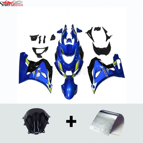 Sportfairings Fairing Kit fit for Suzuki GSXR1000 2017 - 2021 - Blue