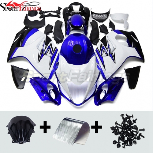 Sportfairings Fairing Kit fit for Suzuki Hayabusa GSX1300R 2008 - 2020 - White Blue Black