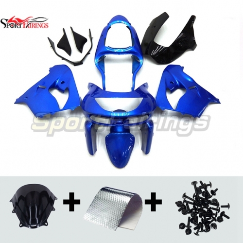 Sportfairings Fairing Kit fit for Kawasaki Ninja ZX9R 1998 - 1999 - Blue