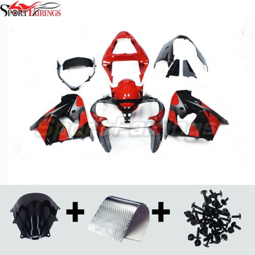 Sportfairings Fairing Kit fit for Kawasaki Ninja ZX9R 2002 - 2003 - Red Black Grey