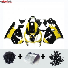 Sportfairings Fairing Kit fit for Kawasaki Ninja ZX12R 2000 - 2001 - Yellow Black