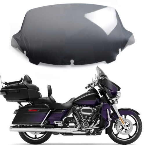 US Stock 10.5'' Windshield Windscreen for Harley Touring Street Electra Ultra Glide 2014 15 16 17 18 19 20 21 22 2023