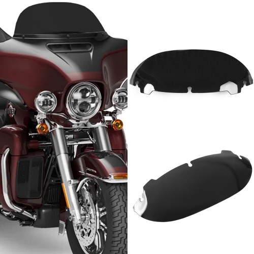 US Stock Black 7'' Windshield Windscreen for Harley Touring Street Electra Ultra Glide 2014 15 16 17 18 19 20 21 22 2023