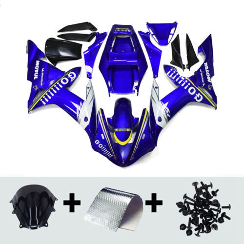 Fairing Kit Fit For Yamaha YZF1000 R1 2002 2003 - White Blue