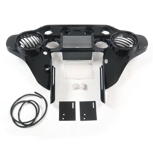 Inner Fairing with Double DIN GPS Stereo Tray for Harley Touring FLH 1996-2013