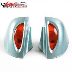 SPORT FAIRINGS Side Rearview Mirrors W/ Turn Signal Light For BMW R1100 RT R1100 RTP R1150 RT