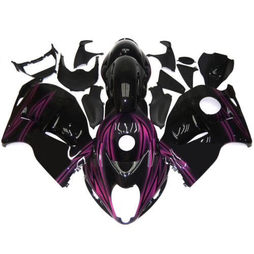 Purple Black Fairing Kit for Suzuki Hayabusa GSXR1300 1997 - 2007 ABS Bodywork