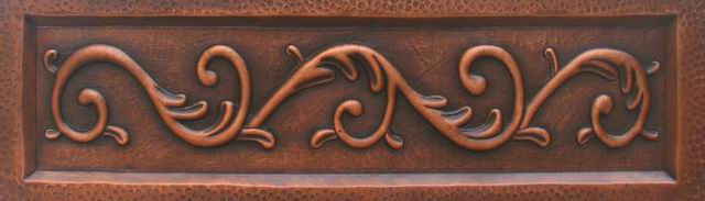 Akicon Custom Handcrafted Copper Range Hood - AKH751BS-C