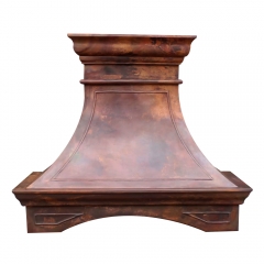 Handcrafted Copper Range Hood