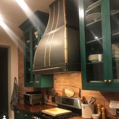 Akicon™ Custom Handcrafted Copper Range Hood - AKH751BS-C