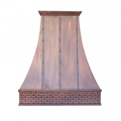 Handcrafted Copper Range Hood