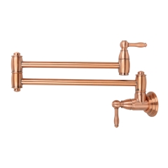 Akicon™ Pot Filler Kitchen Faucet Wall-Mounted - Copper