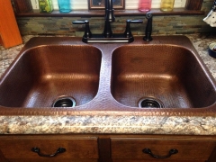 Akicon™ Single Bowl Drop-In Copper Sink