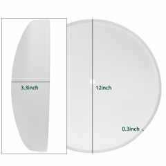 Akicon™ AK1424 Series BPT14-24AL Bathroom Fan Glass cover Glass Cover (only fit for Akicon brand bathroom fan)