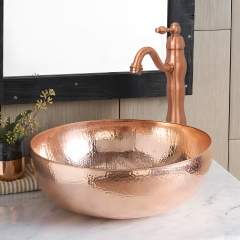 Akicon™ One-Handle Copper Bathroom Vessel Faucet