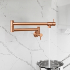 Akicon™ Pot Filler Kitchen Faucet Wall-Mounted - Copper