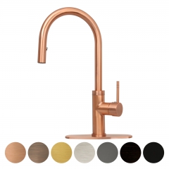 Brass Kitchen Faucet - Unlacquered Brass Kitchen Faucet | Insideast