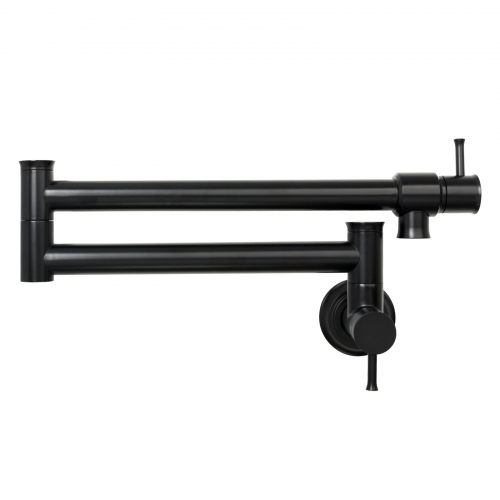 Akicon™ Pot Filler Kitchen Faucet Wall-Mounted - Matte Black