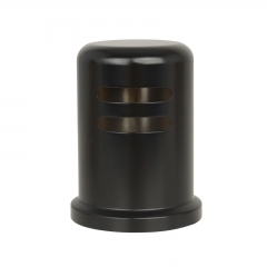 Akicon™ Matte Black Kitchen Dishwasher Air Gap Cap