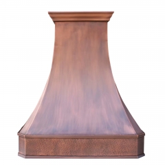 Akicon™ Custom Handcrafted Copper Range Hood - AKH701T-C