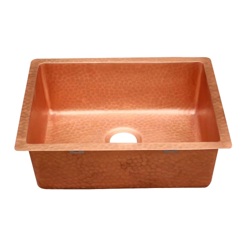 Akicon™ Single Bowl Undermount Copper Kitchen Sink