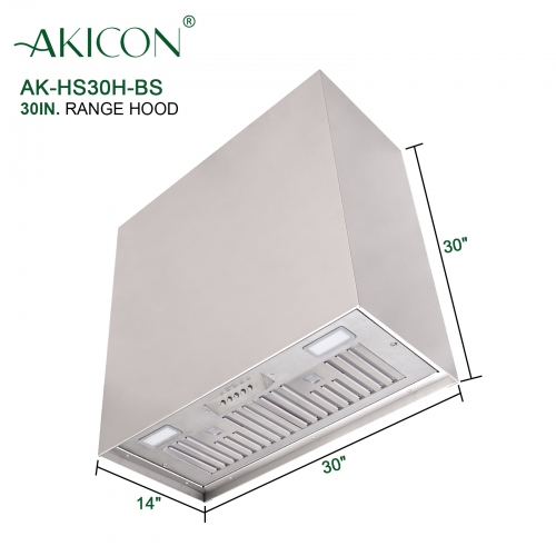 Akicon Custom Handcrafted Stainless Steel Range Hood - AKH716C-S