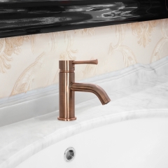 Akicon™ One-Handle Antique Copper Bathroom Sink Faucet