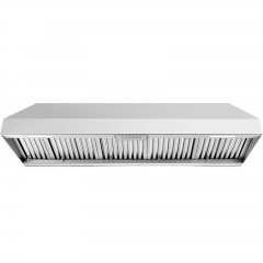 Akicon 60 Inch Range Hood Insert, 1200 CFM Ultra-Quiet Stainless Steel Ducted Vent Hood Insert with Dimmable LED Lights and Dishwasher Safe Filters